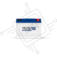 Аккумулятор Delta START MASTER EFB 1268 напряжение 12В, емкость 68Ач, пусковой ток 700,ДхШхВ: 242x175x190мм, (-   +)
