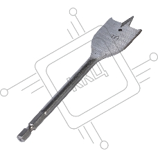 Сверло PATRIOT по дереву перовое 30мм х 150 мм, 1 шт в блистере