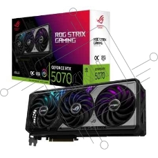 Видеокарта ASUS RTX5070 ROG STRIX OC 12GB GDDR7 192bit 3xDP 2xHDMI 3FAN RTL [ROG-STRIX-RTX5070-O12G-GAMING]