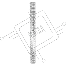 Звуковая колонна Intrend ITSPK-CL925-W пассивная, 9x2.5