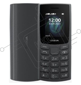 Телефон сотовый Nokia 105 TA-1569 SS EAC CHARCOAL [1GF019EPA2C03]