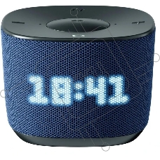 Умная колонка Sber Boom Home, 8Вт, 1.0, часы, мультирум, TWS, Zigbee хаб, Wi-Fi, Bluetooth 5.0, Zigbee, Салют, морской