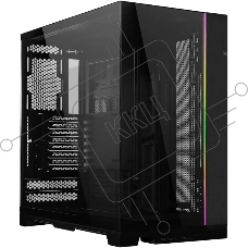 Компьютерный корпус LIAN LI O11 Dynamic EVO XL Black, Large Case: EATX(under 280mm)/ATX/MICRO-ATX/MINI-ITX, 4xUSB 3.0, 1xUSB Type-C, 1xAudio, Included Fans: none