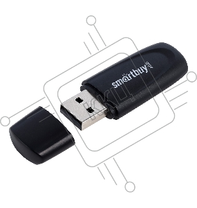 Флеш диск USB 2.0 SmartBuy 004GB Scout Black (SB004GB2SCK)