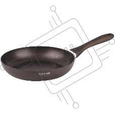 Сковорода Rondell Grillage RDA-1429, 24см, без крышки, коричневый