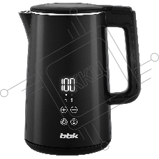 Чайник BBK EK1501 1.5л 2200Вт черный