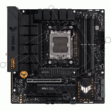 Материнская плата ASUS TUF GAMING B650M-PLUS WIFI, AM5, AMD B650, 4xDDR5, 4xSATA, 2xM.2, 1xPCIe 4.0 x16, 1xPCIe 4.0 x4, 1xDP, 1xHDMI, 1x 2.5Gb LAN, 4xUSB-A 3.2 Gen 2, 1xUSB-A 3.2 Gen 1, 1xUSB-C 3.2 Gen 2x2, 5x3.5 мм, 7.1, mATX