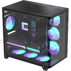 Компьютерный корпус AeroCool / Formula Crystal U2 черный без БП ATX 1xUSB 2.0 1xUSB 3.0 1xUSB3.1 audio bott PSU