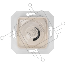 Светорегулятор Kranz DEA 300Вт с/у мех. бежевый (1/10/100)