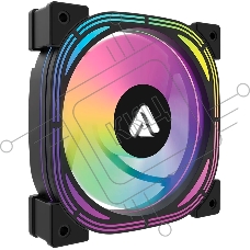 Кулер Lyambda LAC-02 (чёрный, ARGB, 800-1200 RPM, 18-30 dBA, 65 CFM, 4-Pin/5v ARGB)