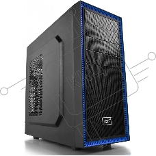 Компьютерный корпус Deepcool TESSERACT BF (one black fan) без БП, черный, ATX
