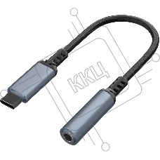 Переходник Defender JACK03-01 PRO 3.5 jack (F)-Type-C(M) c ЦАП 1