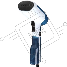 Отпариватель ручной Tefal DT6130E0 1300 Вт, 20 г/мин, резервуар 700 мл. белый/голубой