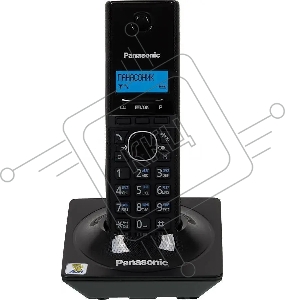 Телефон Panasonic KX-TG1711RUB (черный) {АОН, Caller ID,12 мелодий звонка,подсветка дисплея,поиск трубки}