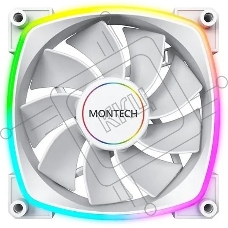 Вентилятор для корпуса MONTECH RX140 PWM белый, 140 мм, 1600 об/мин, 27.9 дБ, 4 pin