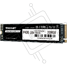 Накопитель SSD Patriot PCIe 4.0 x4 2Tb P400LP2KGM28H P400 Lite M.2 2280