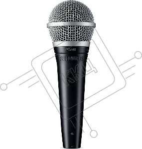 Кардиоидный вокальный микрофон SHURE PGA48-QTR-E c выключателем, с кабелем XLR -1/4'