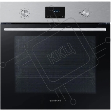 Встраиваемый духовой шкаф электрический Samsung NV68A1145CS/WT нержавеющая сталь
