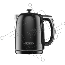 Чайник электрический Galaxy Line GL 0360 1.7л. 2200Вт черный корпус: нерж.сталь/пластик
