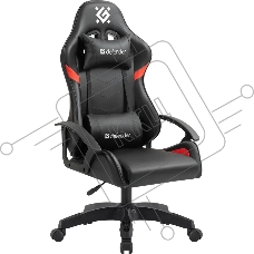 Кресло игровое Defender Sharm черный/крас, класс 2, PU Кресло игровое Defender Sharm черный/крас, класс 2, PU