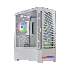 Компьютерный корпус Cougar Airface RGb White, 2х140мм + 1x120mm ARGb Fan, ARGb Fan Hub, без БП, белый, ATX