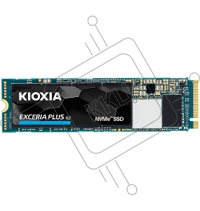 Твердотельный накопитель M.2 2280 500GB KIOXIA EXCERIA PLUS G2 Client SSD LRD20Z500G PCIe Gen3x4 with NVMe, 3400/3200, IOPS 650/600K, MTBF 1.5M, 3D TLC NAND, 512MB, 200TBW, 0,22DWPD, Bulk