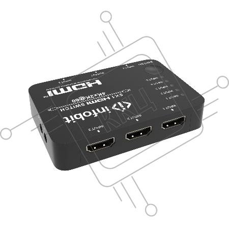 Презентационный коммутатор Infobit [iSwitch S501] 4K60 5x1 HDMI