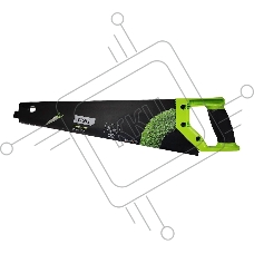 Ножовка по дереву Deli DL6840B 400мм, сталь 65Mn, шлифовка зубцов с 3-х сторон, рукоять из двухкомпонентного противоударного пластика