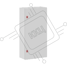 Корпус ST с М/П 1200х600х300мм сварной навесной ДКС R5ST1263