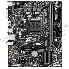 Материнская плата Gigabyte H510M H V2, LGA 1200, Intel H470, 2xDDR4, 4xSATA 6 Гбит/с, 1xM.2, 1xPCIe 3.0 x16, 1xPCIe 3.0 x1, 1xHDMI, 1xVGA, 1x 1Gb LAN, 2xUSB-A 3.2 Gen 1, 4xUSB-A 2.0, 3x3.5 мм, 7.1, Micro ATX