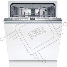 Встраиваемая посудомоечная машина Bosch SMD6ECX12E 60см., SilencePlus; Класс A-A-A; загрузка на 14 комплектов посуды, сенсорное управление, 8 программ, 59.8x55x81.5-87.5 см,сушка: с открыванием дверцы/с теплообменником, индикация на полу: проекция дисплея
