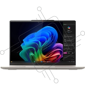 Ноутбук Lenovo Yoga 7 14AKP10 Ryzen AI 7 350 24Gb SSD1Tb AMD Radeon 860M 14" OLED Touch WUXGA (1920x1200) Windows 11 Home beige WiFi BT Cam (83JR0061RK)