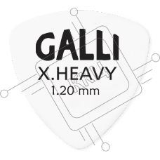 Медиатор GALLI STRINGS [B-15XH] толщина 1.2 мм