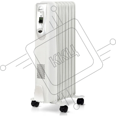 Масляный обогреватель Ballu Comfort BOH/CM-07WDN (7 секций) белый, 1500 Вт, 20 м2, термостат