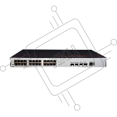 Коммутатор Huawei S5735-L24P4X-A1, 24×1 Гбит/с PoE+ + 4×10 Гбит/с SFP+, управляемый
