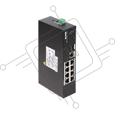 Коммутатор Hikvision DS-3T1310P-SI/HS(O-STD), 8×100 Мбит/с PoE+ + 1×1 Гбит/с Uplink + 1×1 Гбит/с SFP, настраиваемый