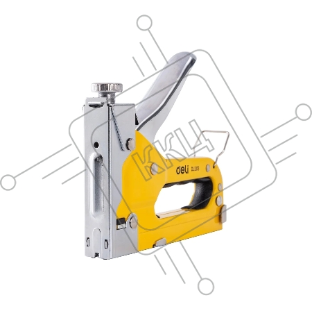Мебельный степлер Deli DL1313 3-в-1. 4-8мм. 0,6 кг. Полностью стальная конструкция. Подходит для D/U/T.