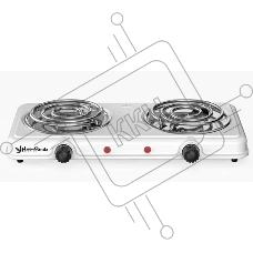 Плитка электрическая Happy Panda HP-03W 2000Вт 132/132мм 2конф/спир белая