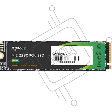 Накопитель SSD Apacer 1Tb, M.2 2280 AS2280P4X, PCIe 3.0 x4, NVMe, R/W 2100/1700