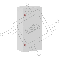 Корпус ST с М/П 1200х600х400мм сварной навесной ДКС R5ST1264