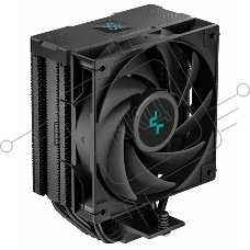 Кулер для процессора DEEPCOOL AG400 DIGITAL BK черный, 120 мм, алюминий/медь, 2100 об/мин, 31.6 дБ, 4 pin, 220 Вт, 152.7 мм