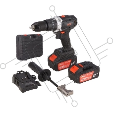 Аккумуляторная дрель ударная бесщеточная ACDC BLLIDCD-21B ONE PLUS (Li-ion-2шт, 4.0Ач, 90Нм, З/У, магнитная бита, в кейсе)