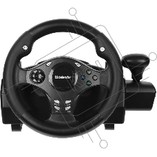 Игровой руль DEFENDER (64067) Rager черн,PC/PS/Xbox/Switch,педали