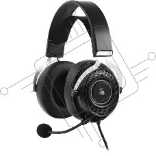 Гарнитура проводная с микрофоном A4Tech Bloody G535 черный/серебристый 2м мониторные USB оголовье (G535 (BLACK+SILVER) USB)