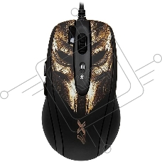 Мышь проводная A4Tech XL-750BH черный, 3600 dpi, USB, кнопки - 7