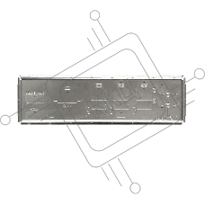 Комплектующие корпусов SuperMicro MCP-260-00151-0N ORIGINAL IO SHIELD SuperMicro