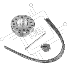 Головка триммерная универсальная Denzel, шайба М8,М10,М20