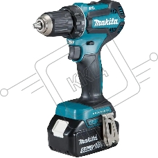 Дрель акк MAKITA DDF485RFE б\щет, 18В, 2х3А·чLi-ion, БЗП-13мм, 0-500\1900об\м, 50\25Нм