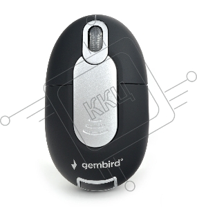 Мышь беспроводная Gembird MUSW-600, 2,4ГГц, 1200DPI, 3кн черная