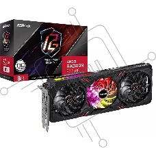 Видеокарта AsRock RX7600 PG 8GO AMD Radeon RX 7600 8Gb 128bit GDDR6 2355/18000 HDMIx1 DPx3 HDCP Ret
